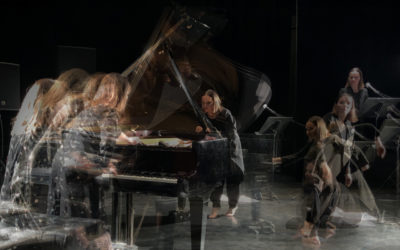 Un cafard, un piano noir